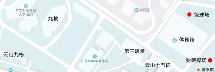 迎新季丨入宿报到快把这份广外地图收藏起来