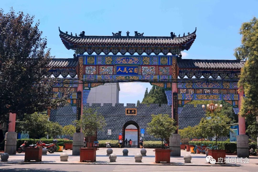 【头条】镜头下的应城,原来是这样的!_人民公园