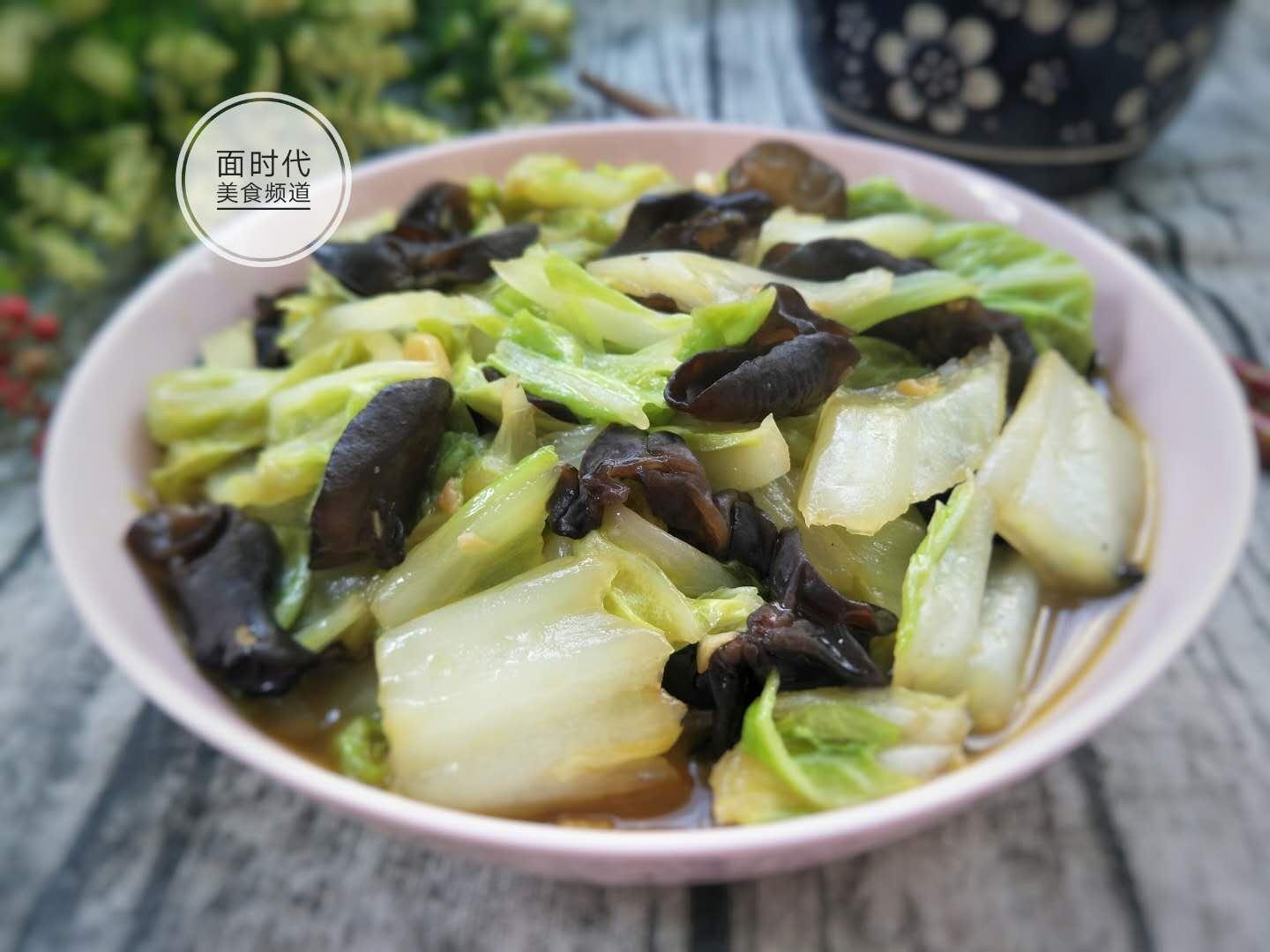 香菇和白菜搭怎么炒_可爱的白菜怎么画香菇(3)