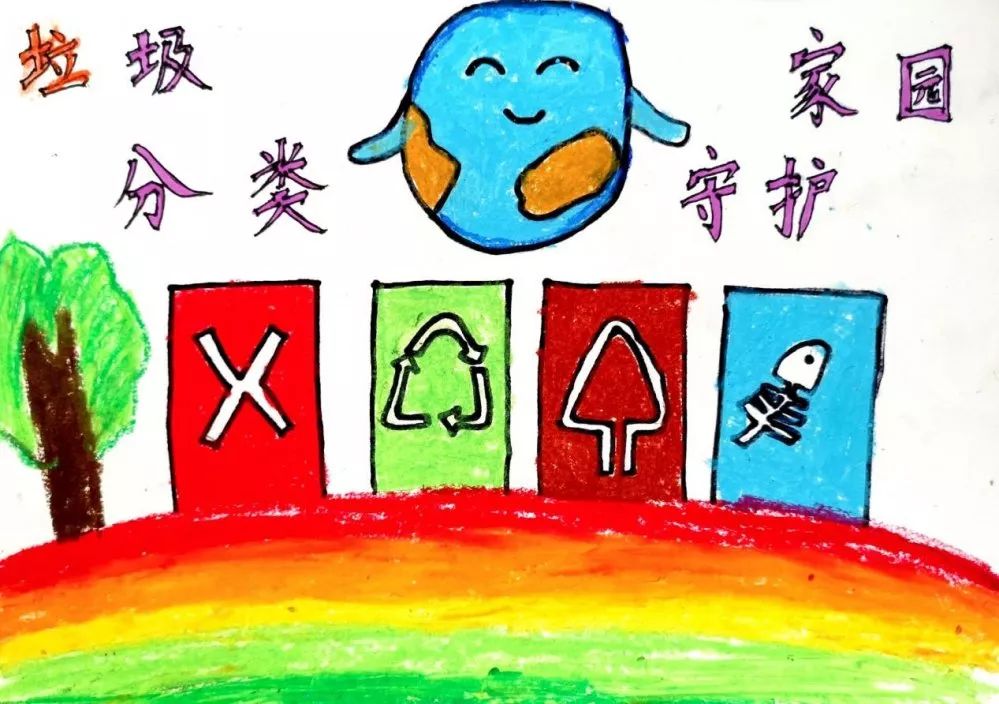 【参与投票】(少年组)北蔡镇垃圾分类创意绘画大赛来啦!