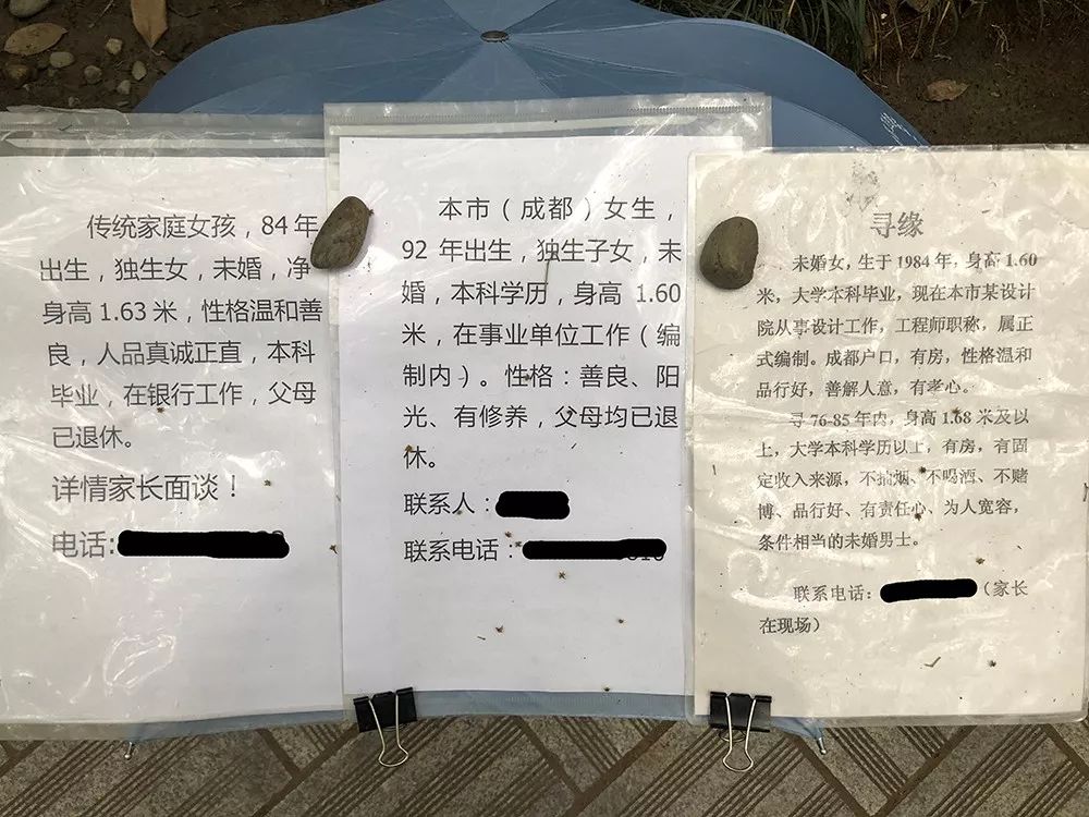 成都人民公园相亲角收费120-300元?公园官方回应来了!