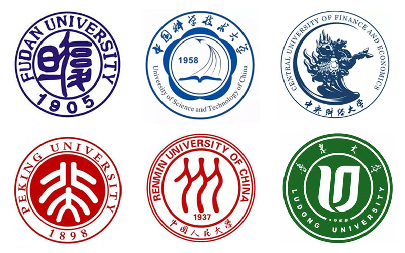 重庆校园文化设计中国高校logo886是圆形都是充满灵魂的设计