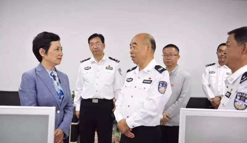 省委常委,组织部长王宇燕在省公安厅调研