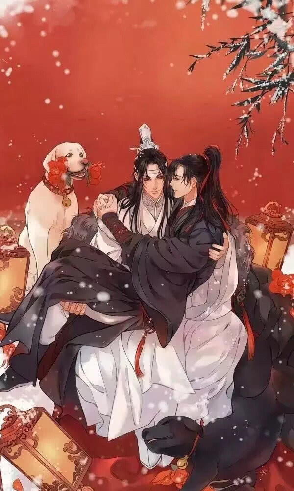 魔道祖师,蓝忘机和魏无羡的图片合集,值得收藏