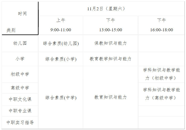 出了,2019湖南教师资格证考试公告,9月3日报名