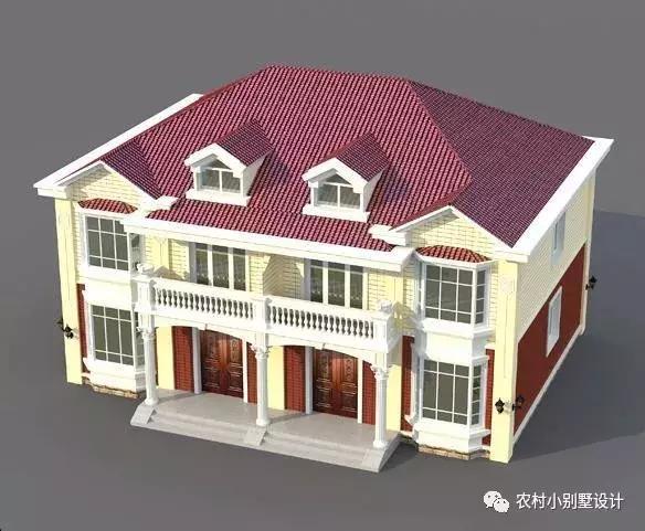 5米兄弟双拼农村别墅10套兄弟双拼别墅图纸一