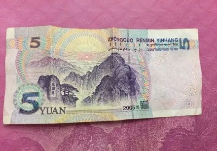 面额较低,流通量较小的5元纸币 将进行相关新技术的应用研究 2019版
