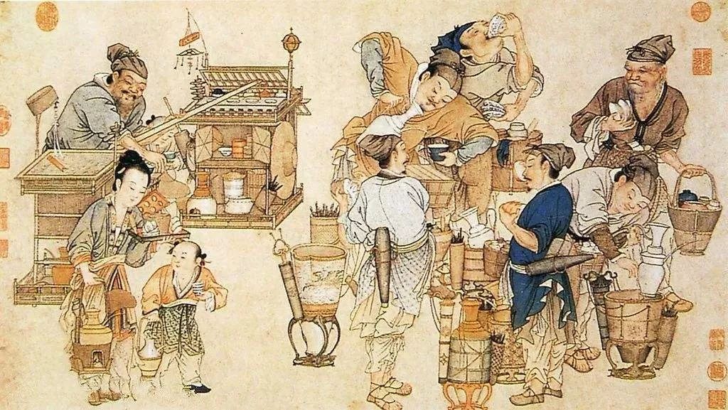 茶画丹青里的茶香风雅