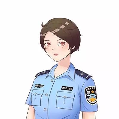 女警版原创微信头像,警花们快来领取!