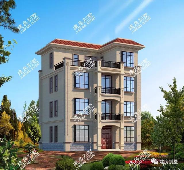 一栋农村40多万的别墅四层主体,执照建的好,一辈子无忧申请别墅区房子图片