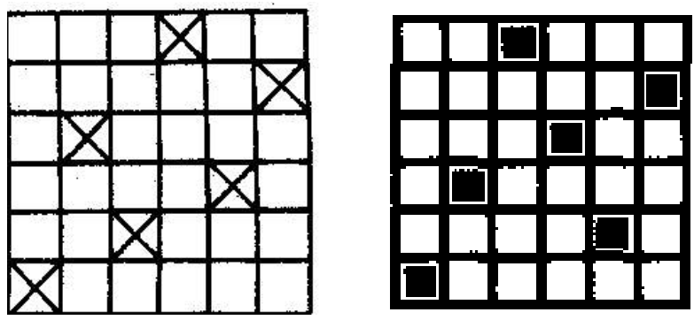 八枚变则纬面缎纹,飞数sw 为6,5,6,4,2,3,2.