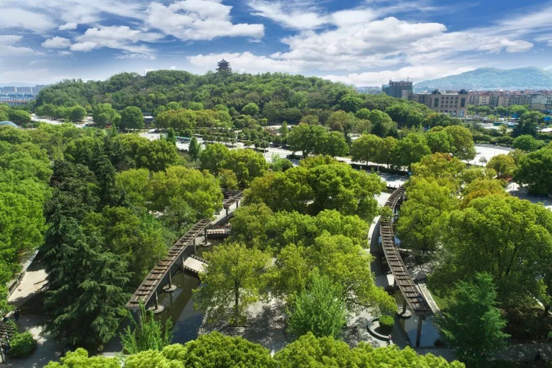 太美了诸暨八大城市公园航拍图曝光离你家近吗