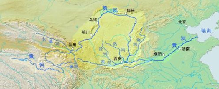 沿黄河九个省区总人口_长江黄河