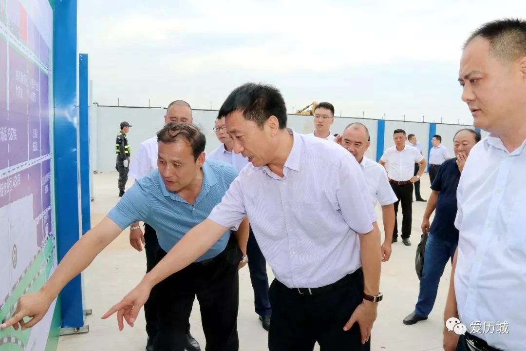 曹殿军到临港开发区调研
