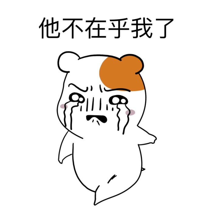 他不在乎我了
