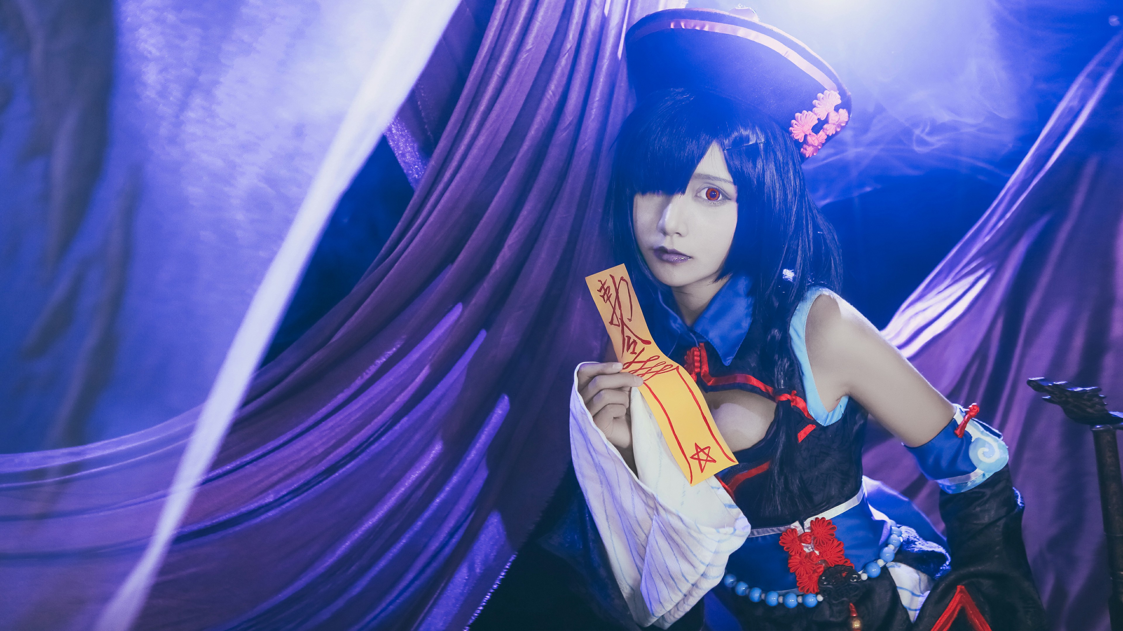 游戏coser sakuragame dlc 同人二次元 cosplay最美女僵尸好仙