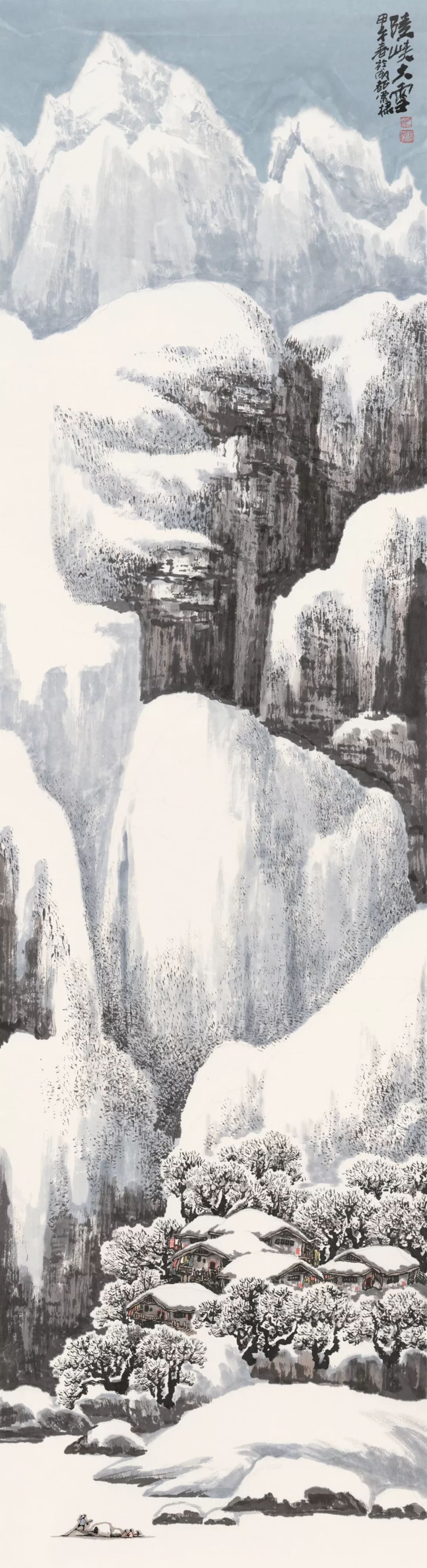 【福宝印社|资讯】大国脊梁圣境峰光——高原雪山画派