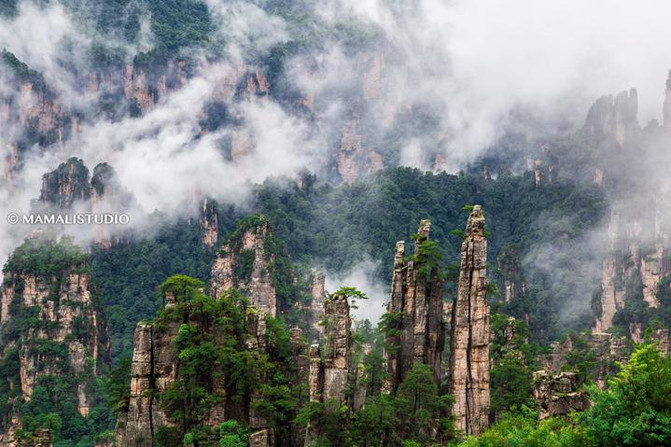 张家界本地话搭偏yer怎么说_张家界风景图片(2)