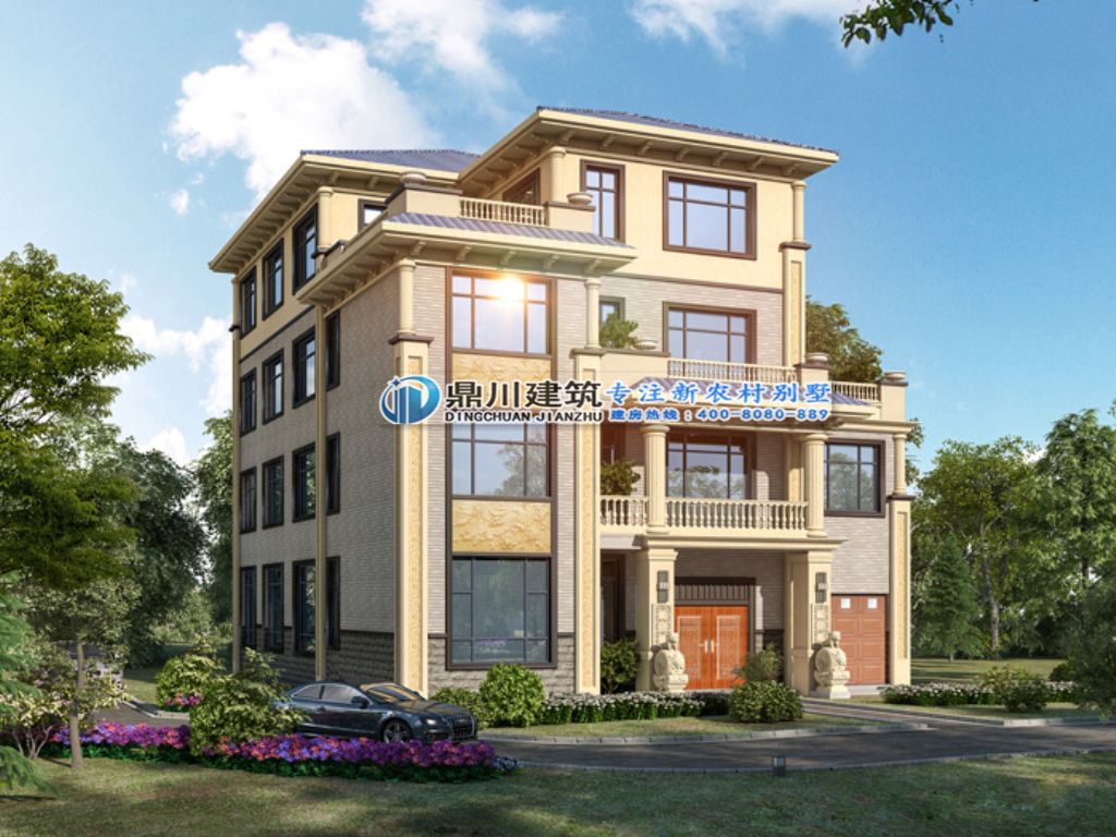 造型自建房好不好,v造型是城市,这5款秒杀关键百万级别墅!屋顶一层别墅农村图片图片