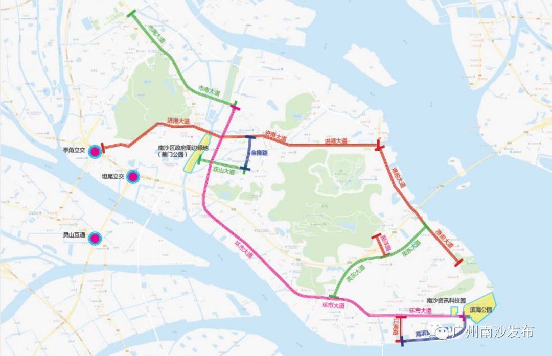 近日,广州公共资源交易中心发布《南沙区2019年重点区域,重点道路