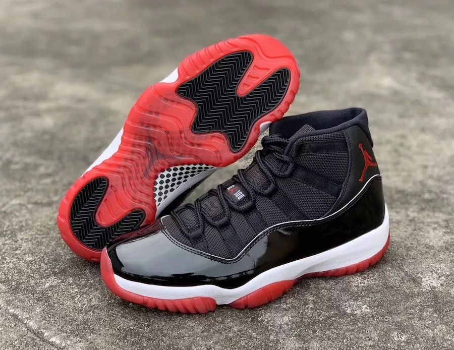 百万货量?Air Jordan 11Bred黑红第5次复刻发