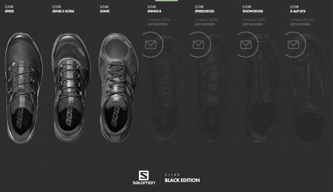 salomon black edition