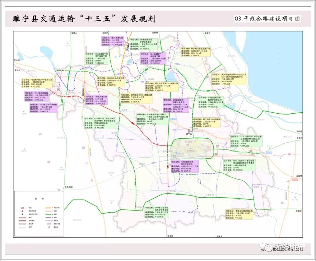 途睢宁多地,这两条高速公路即将开工!