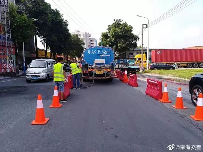 广佛司机注意了穗盐路和顺大道有重要交通调整佛山一