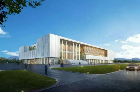 鹏润以强大的建造和设计实力,打造荆门市「三馆一场」