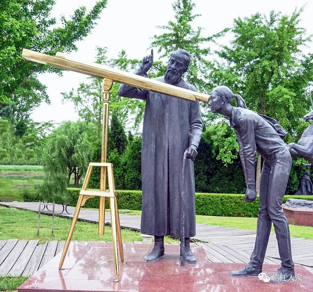 东方绿舟外国名人雕塑(游上海84)