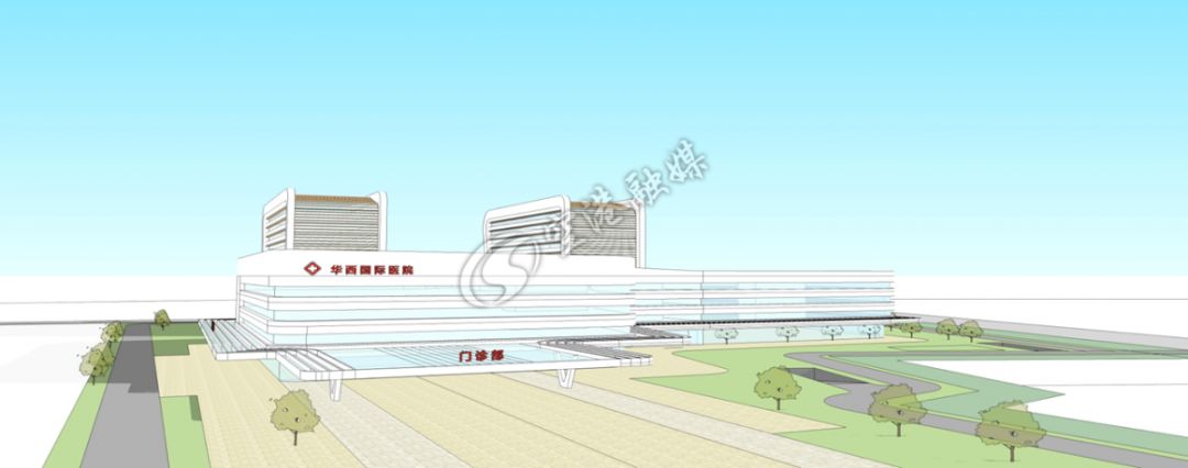 今天,成都城南又一所华西医院正式开建