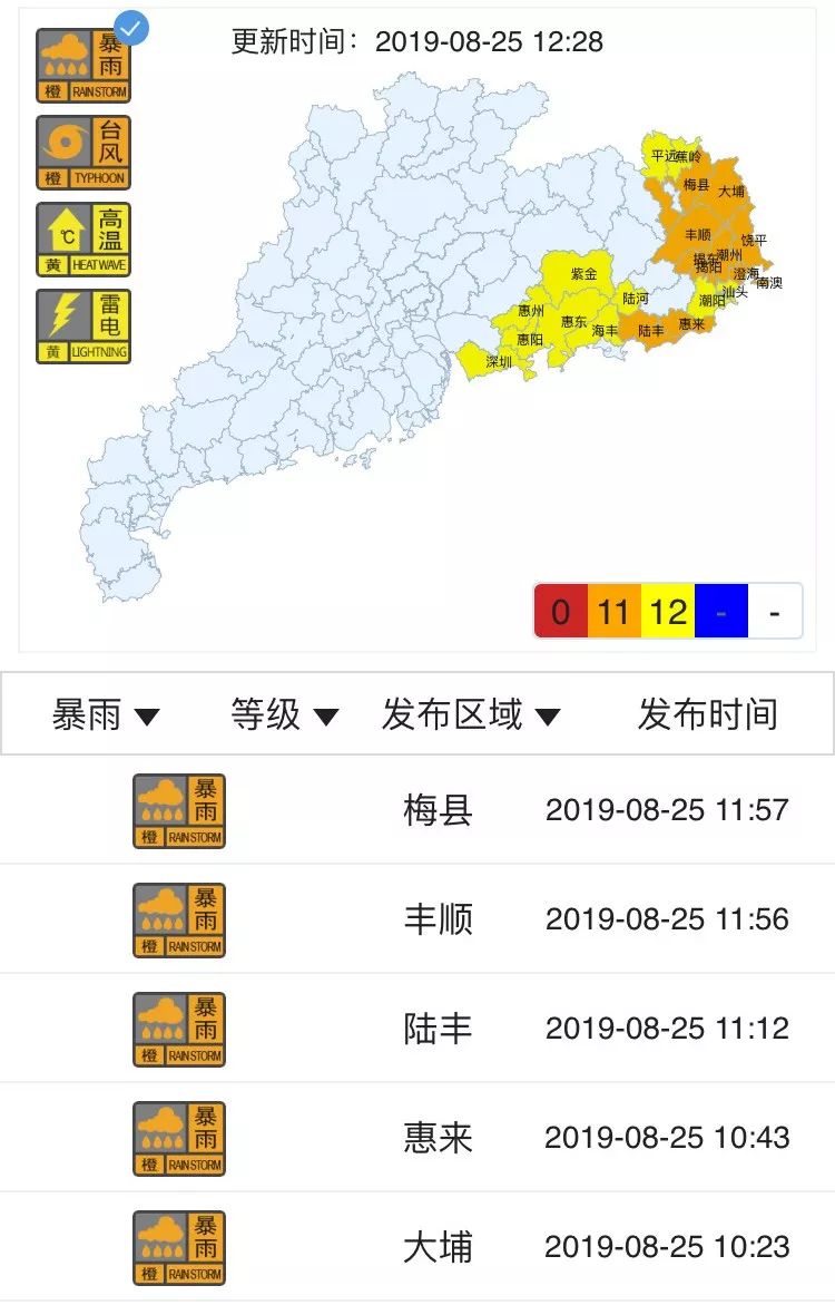 午后降雨会增强 下午到夜间降雨明显 请加强防御 揭阳,饶平等粤东市县