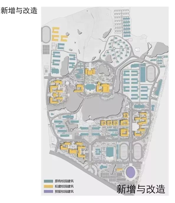 新增建筑面积2403万m05安庆师范大学龙山校区规划设计修改方案正在