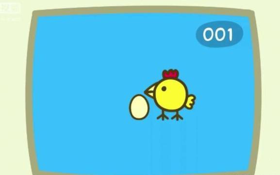 用scratch制作小猪佩奇中的小鸡游戏,很简单,很好玩