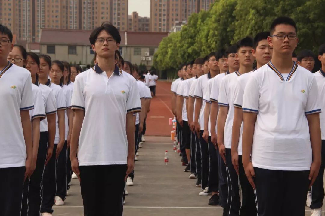 再见军训,你好高中——射阳县第二中学2019级高一新生