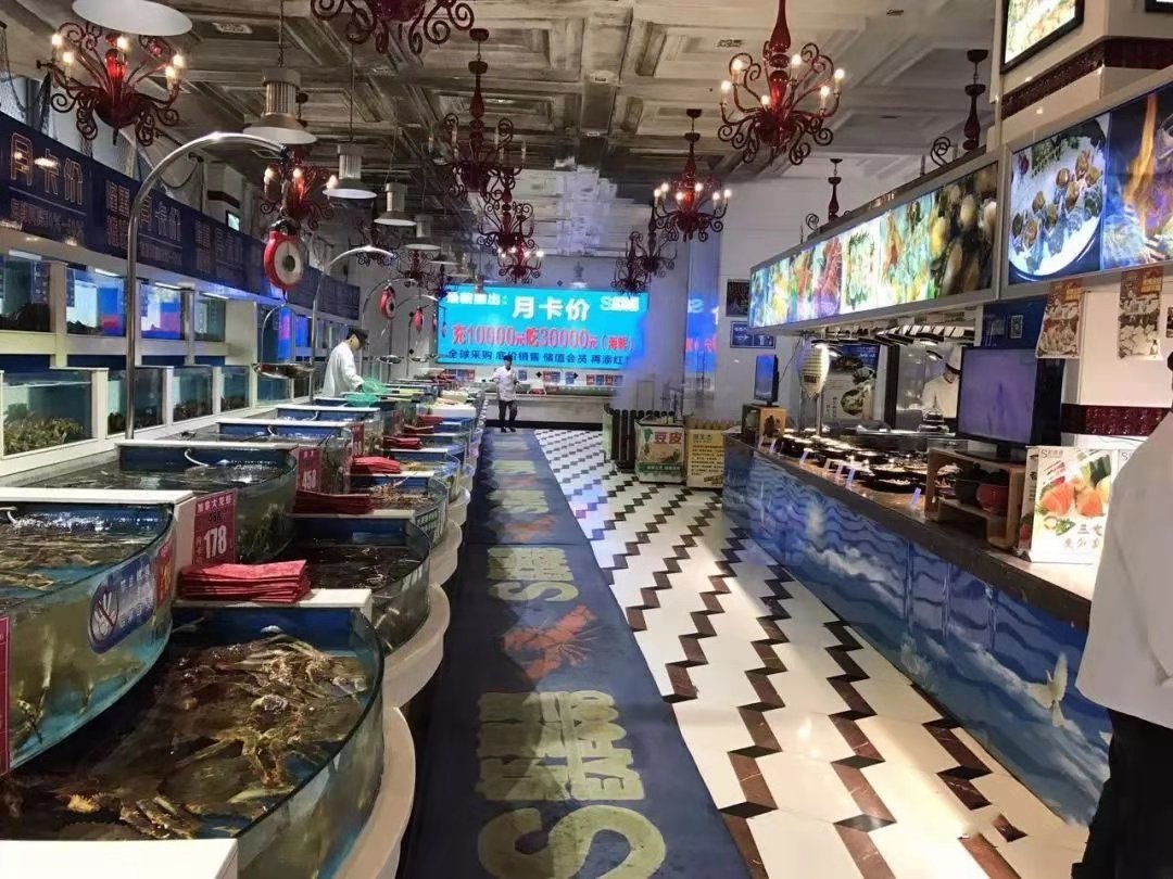 虾婆婆海鲜店用模式三个月客户增加三倍充卡1200万