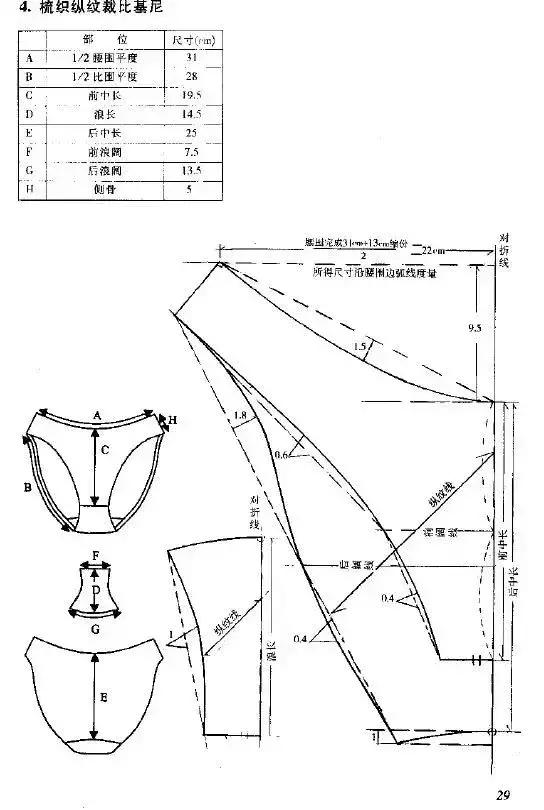 女士内裤图纸 制作过程返回搜狐,查看更多