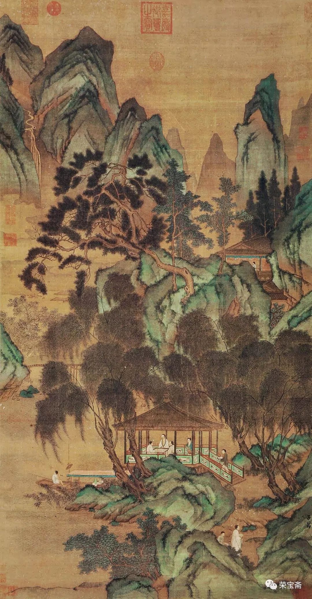 荟萃众美 秀出丛林—赵孟頫画学思想及作品分析【江南收藏书画艺术