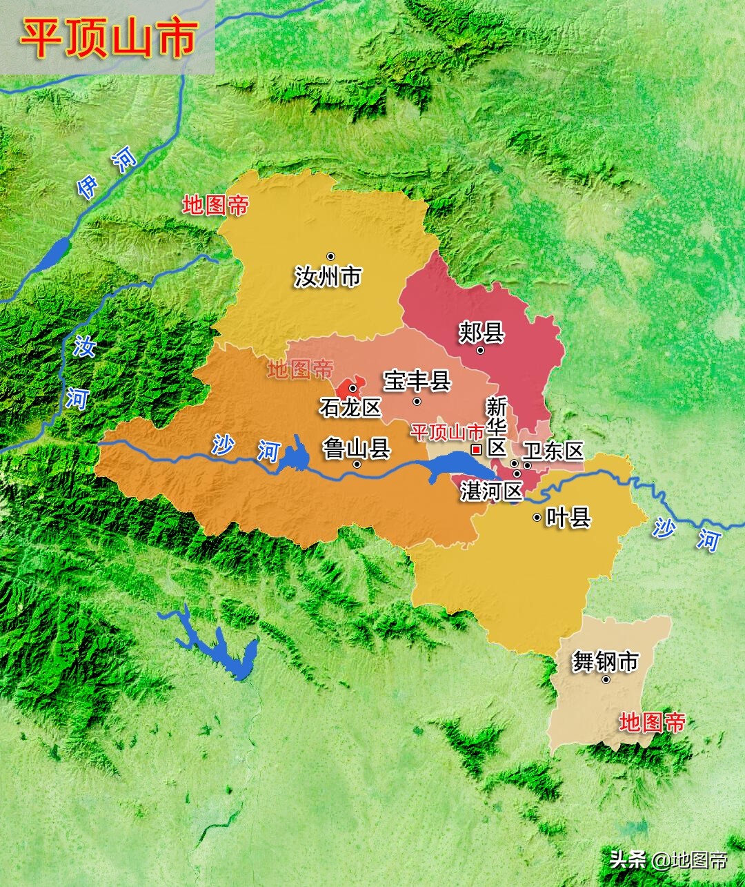中原大佛,位于河南省平顶山市鲁山县赵村乡上汤佛泉寺,坐落在5a级