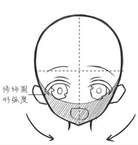 动漫人物头部不会画这三种头部画法你学会了吗