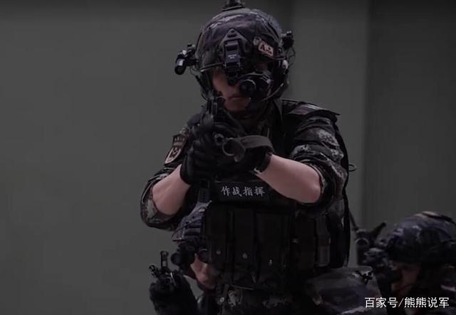 武警特战小队单兵装备精良:全套头盔附件,乍一看以为是外军