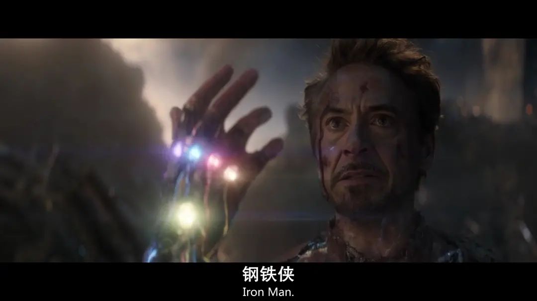 钢铁侠打响指之前仍然说出了那句最典的i am iron man.