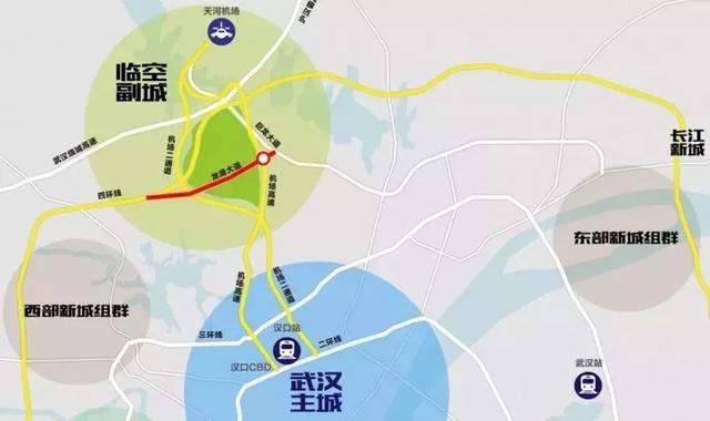 盘龙城龙港大道空港立交巨龙大道及航城东路道路工程最新进展