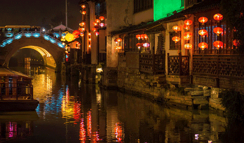 风景 古镇 建筑 旅游 摄影 500_293 gif 动态图 动图