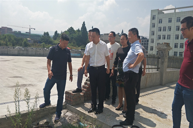 副县长陈勇深入文昌街道调研指导工作
