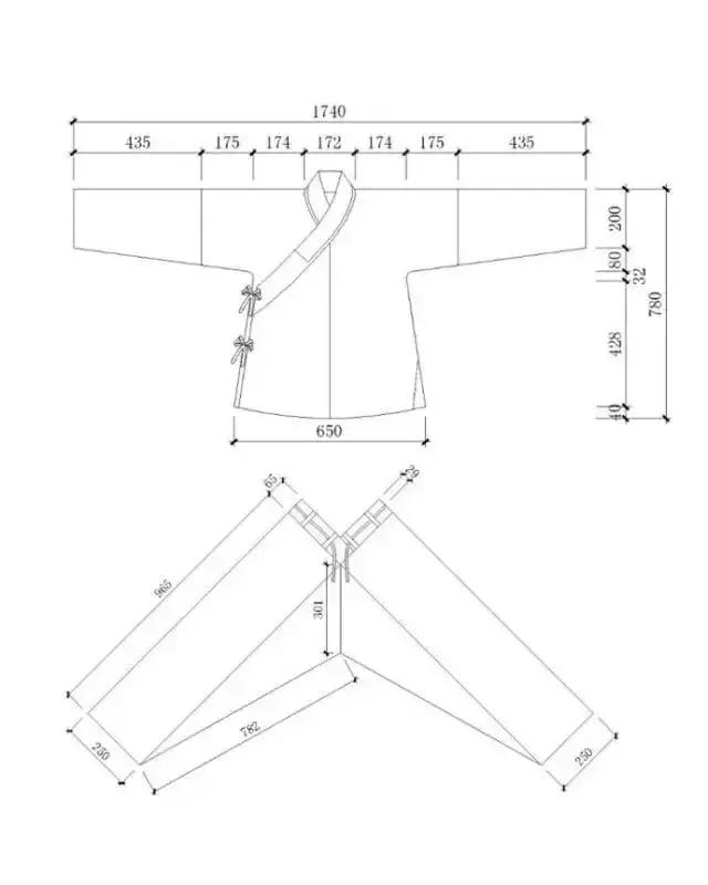 华夏服饰-汉服购买之前不妨看看这篇!(附:款式图 纸样