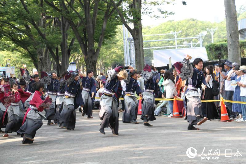 原宿表参道元气祭 热舞东京 日本