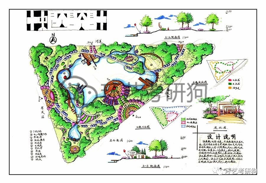 景观快题丨街头绿地/游园景观专题作品集锦-不定期更新