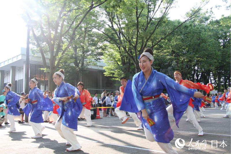 原宿表参道元气祭 热舞东京 日本