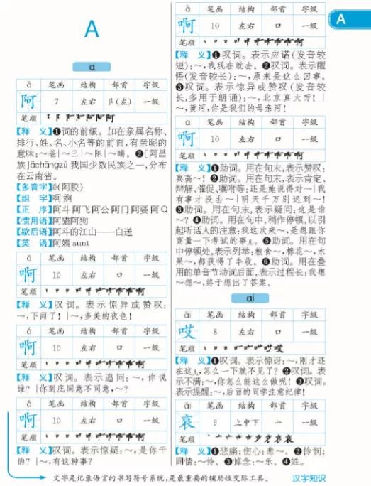 小学生开学必备 新课标教材版词典套装 字典